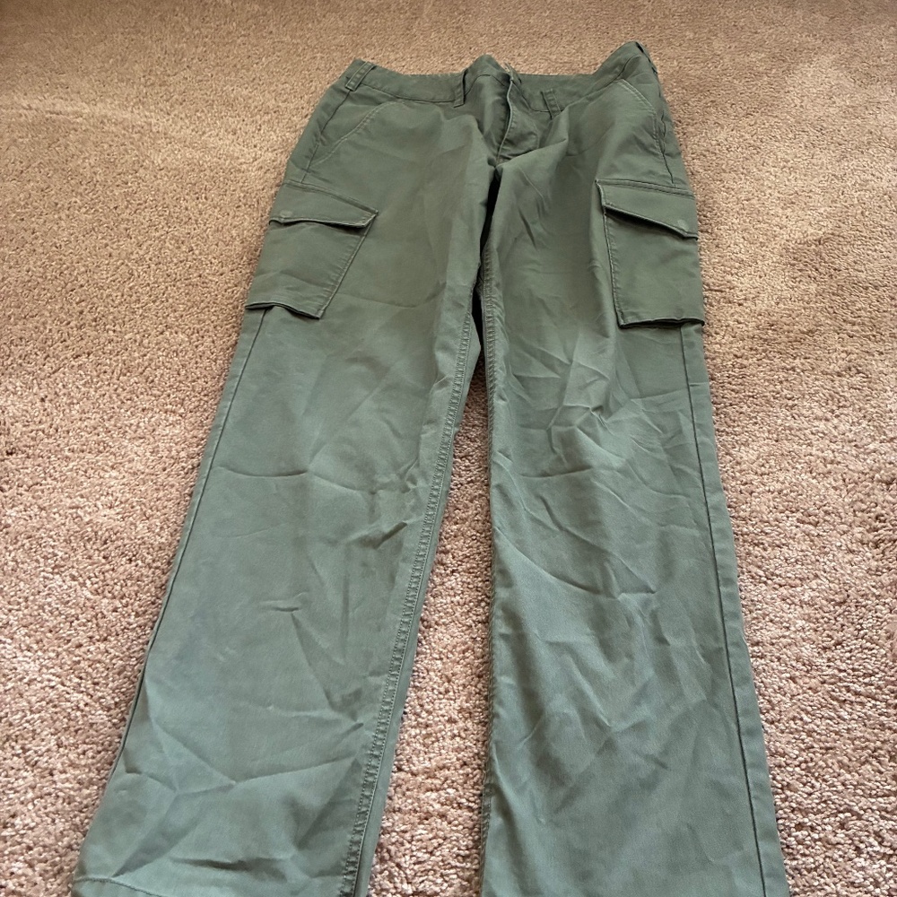 Patagonia men’s granite park cargo pants size 34 green